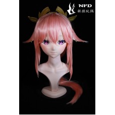 (NFD031)Customize Handmade Crossdress Full Head Female/Girl Resin Japanese Cartoon Character Animego Cosplay Kigurumi Mask